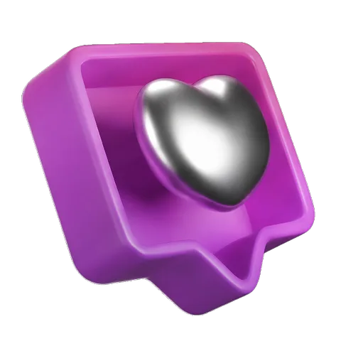 Heart notification icon